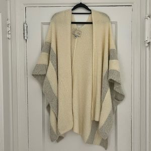 Anthropologie sweater shawl
